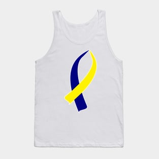 Down Syndrome Awareness Ribbon Tank Top